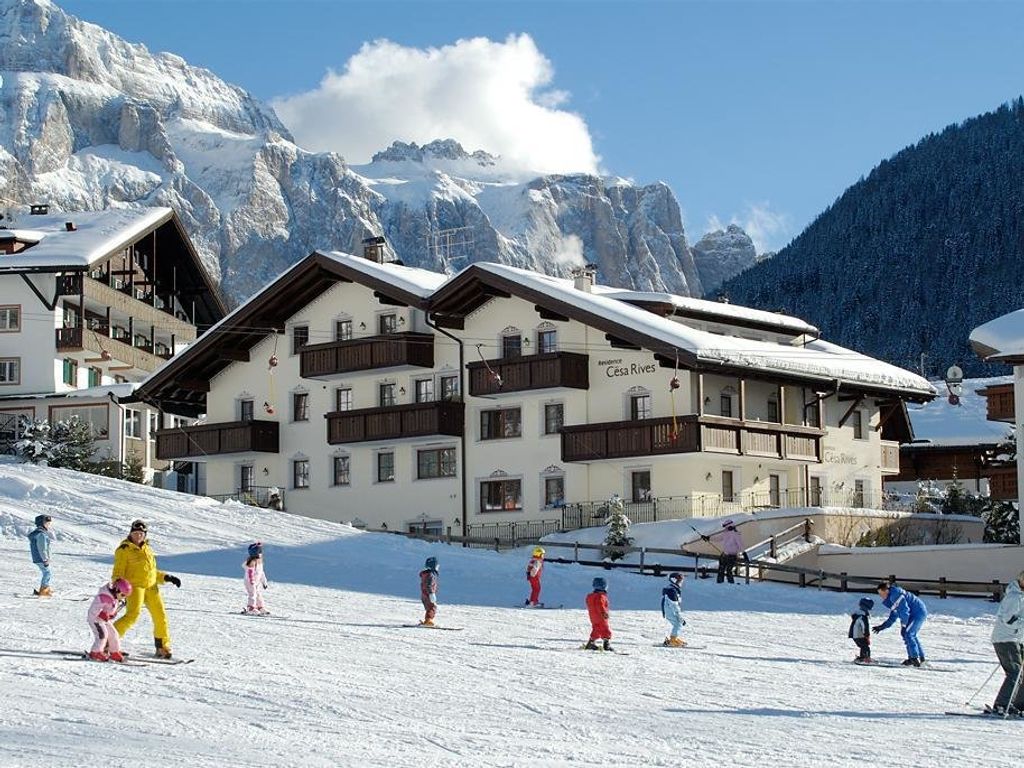 Direkt an der Skipiste