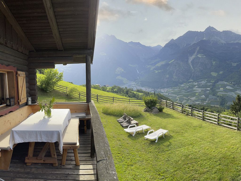 Der Balkon mit Aussicht