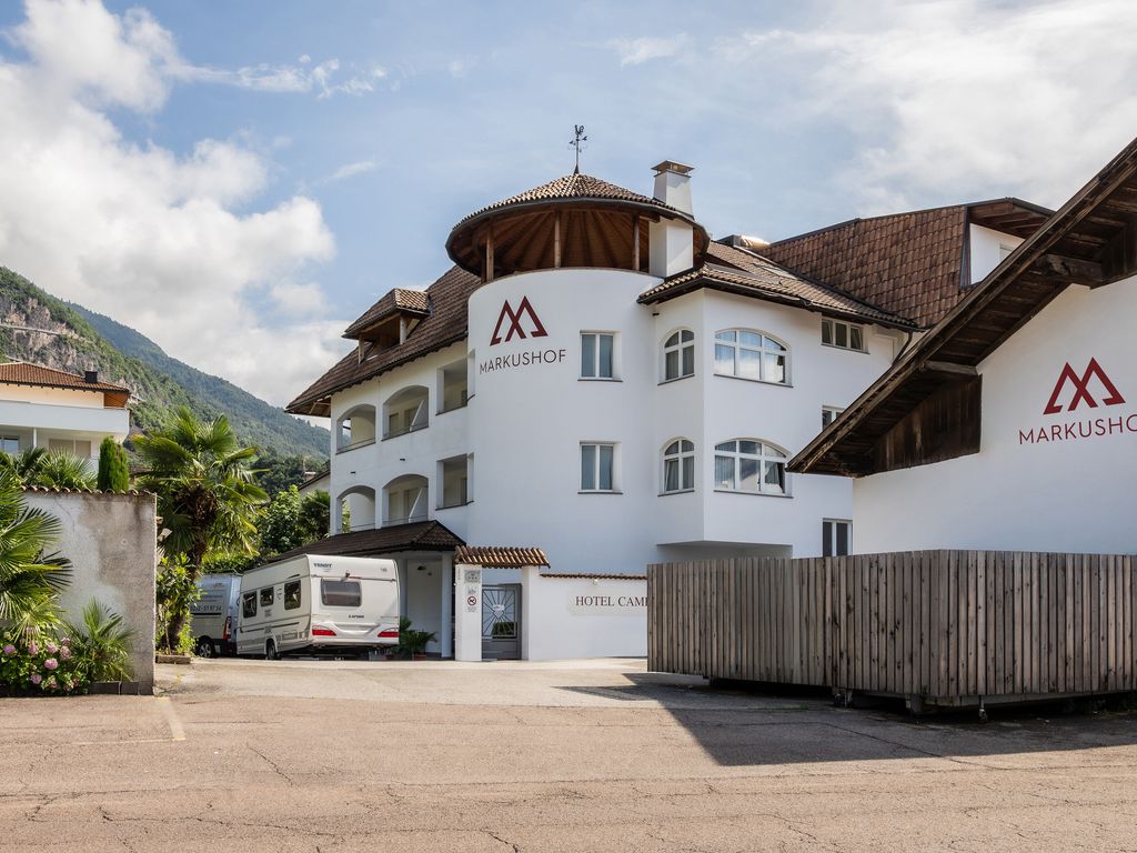 Einfahrt Camping Markushof
