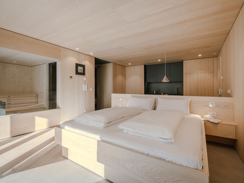 Bett & Sauna