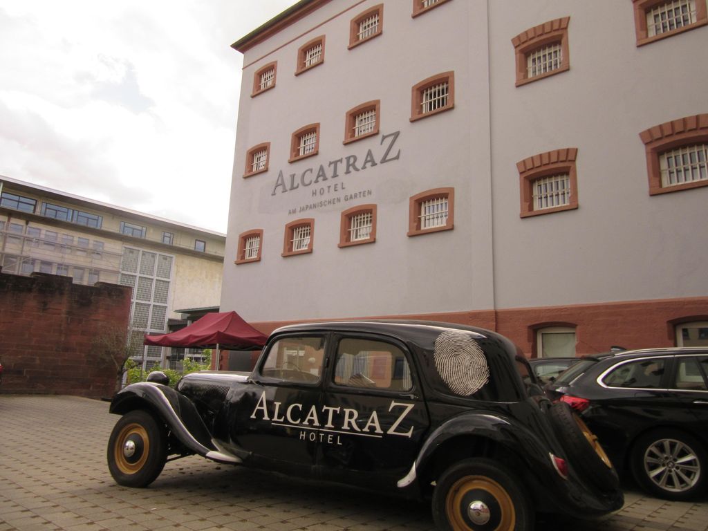 Alcatraz am Japan. Garten
