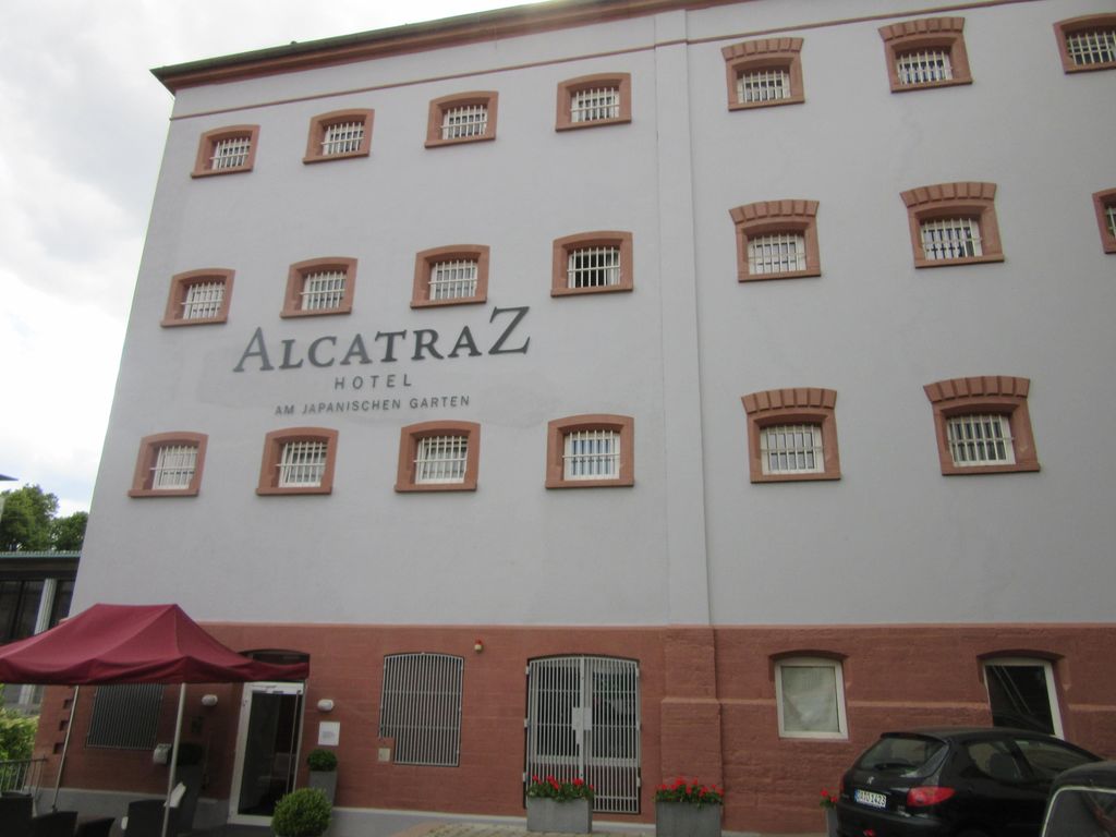 Alcatraz am Japan. Garten