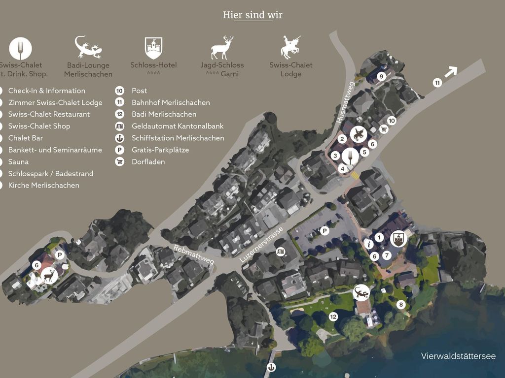 Jagd-Schloss Swiss-Chalet Merlischachen