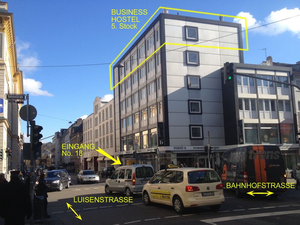 Business Hostel One Wiesbaden