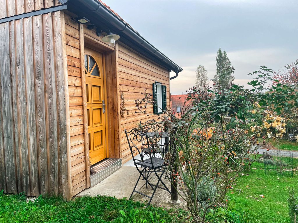 tiny lavender house