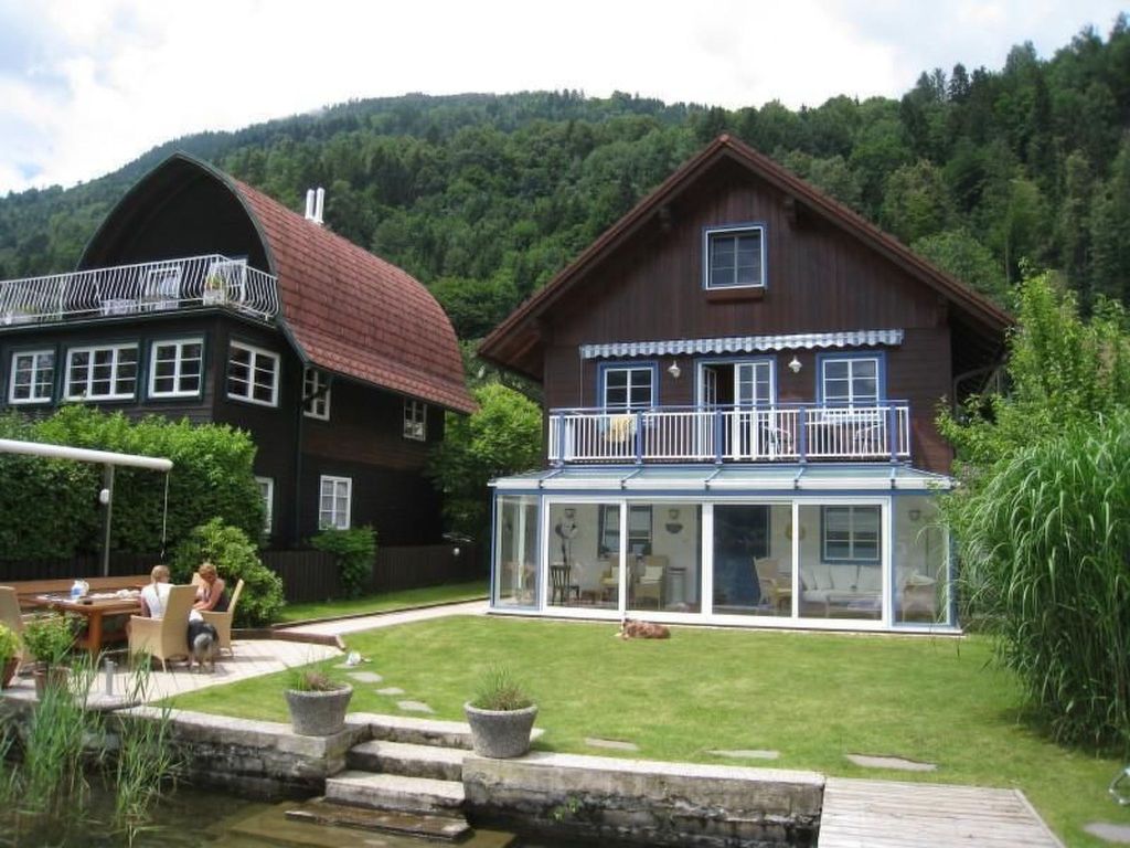 am Ossiacher See mit Garten