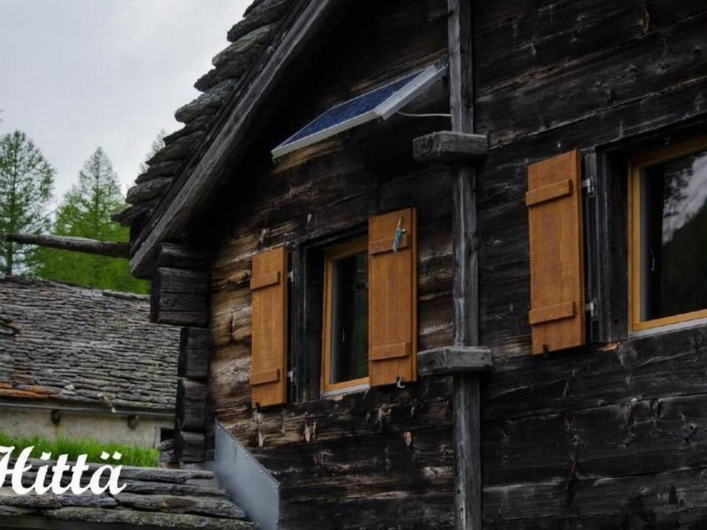 Alphütte Hittä in Simplon-Dorf im sonnigen Wallis