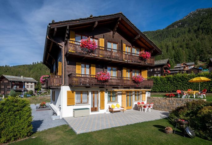 Chalet Ferienwohnungen Schwalbennest Moos Grächen, (Grächen),