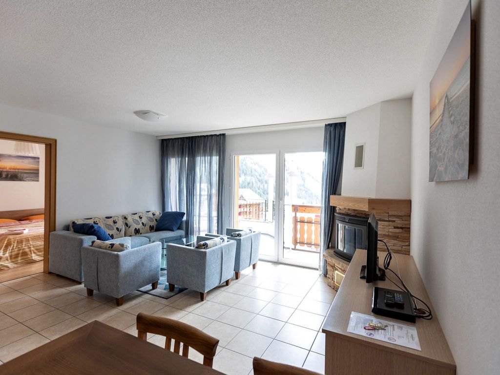 Ambassador Leukerbad # 2-bed apartment, Dusche, WC