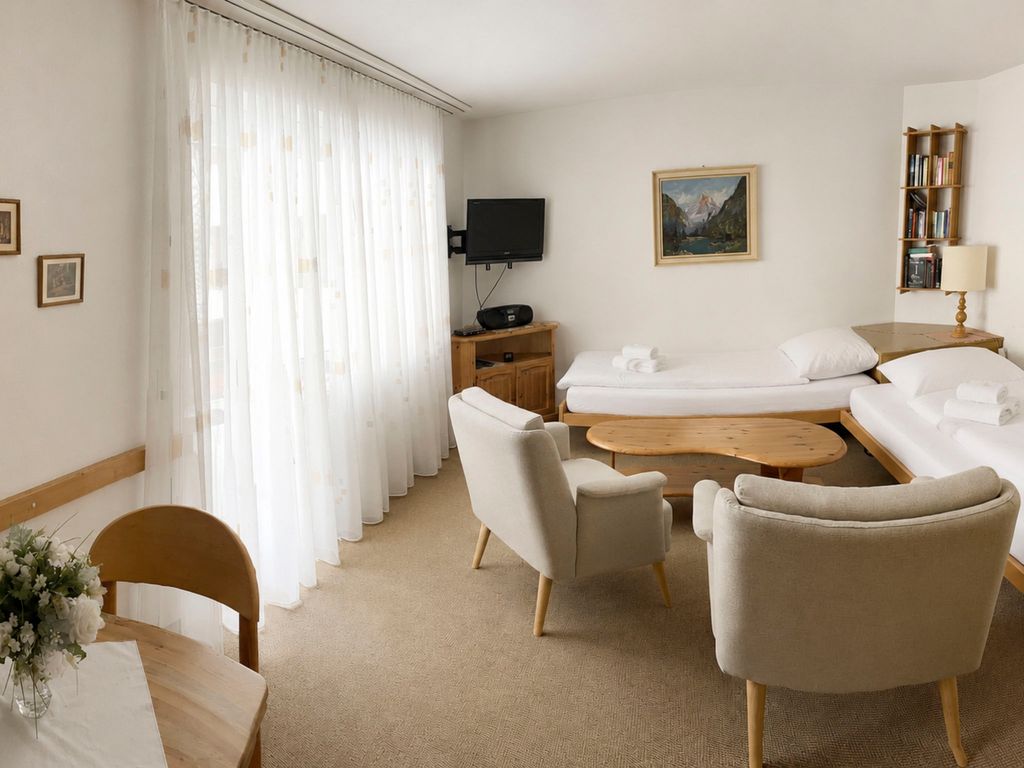 Majesta Leukerbad # 2-bed apartment, Dusche, WC