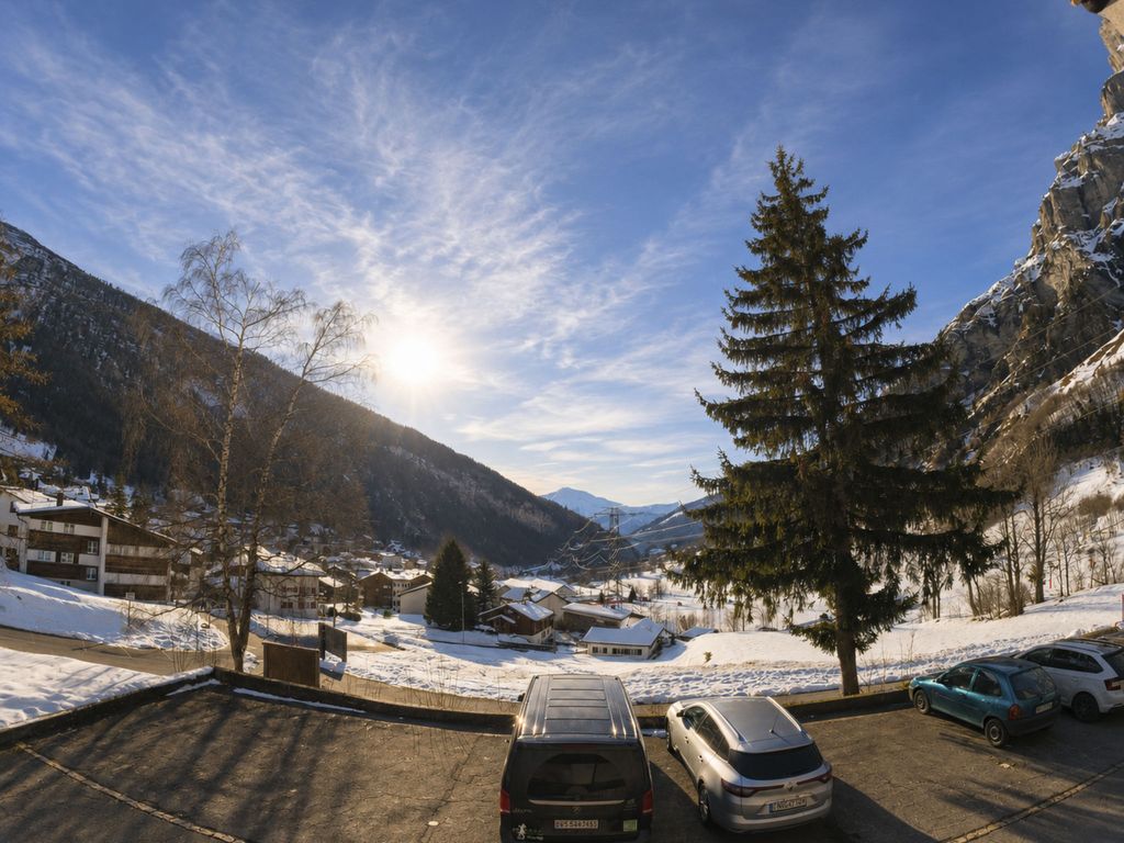 Residenz Belair Leukerbad # 2-bed apartment, Dusche, WC