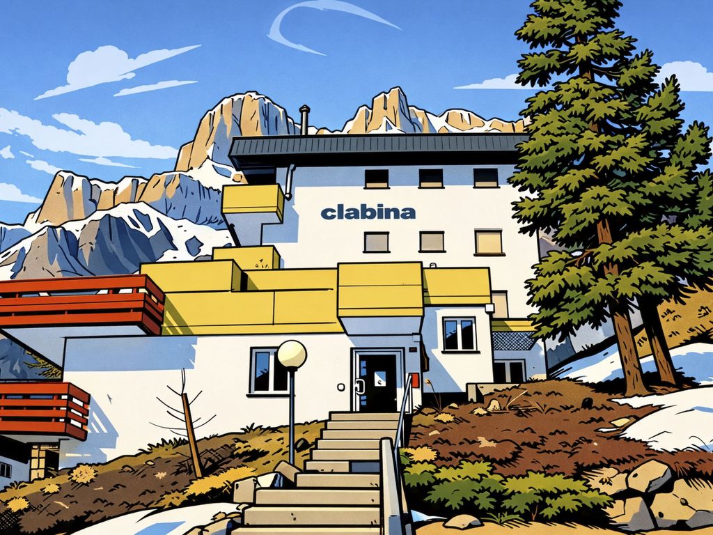 Residenz Clabina Leukerbad # 6-bed apartment, Bad, WC