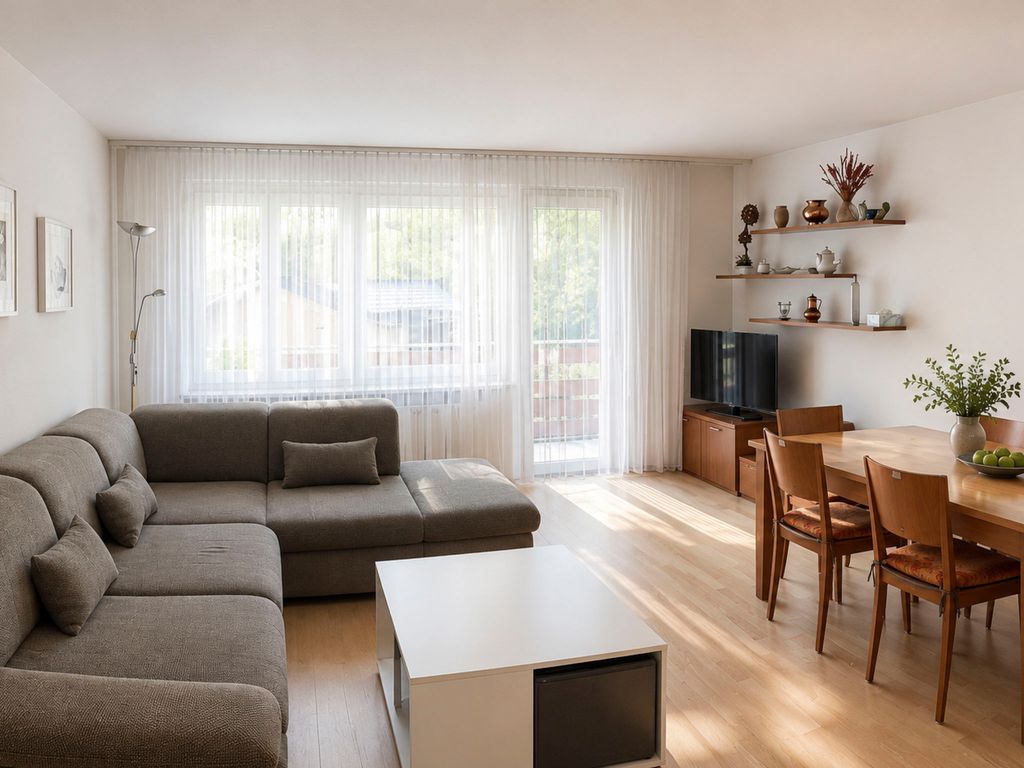Majesta Leukerbad # 6-bed apartment, Dusche und Bad, WC