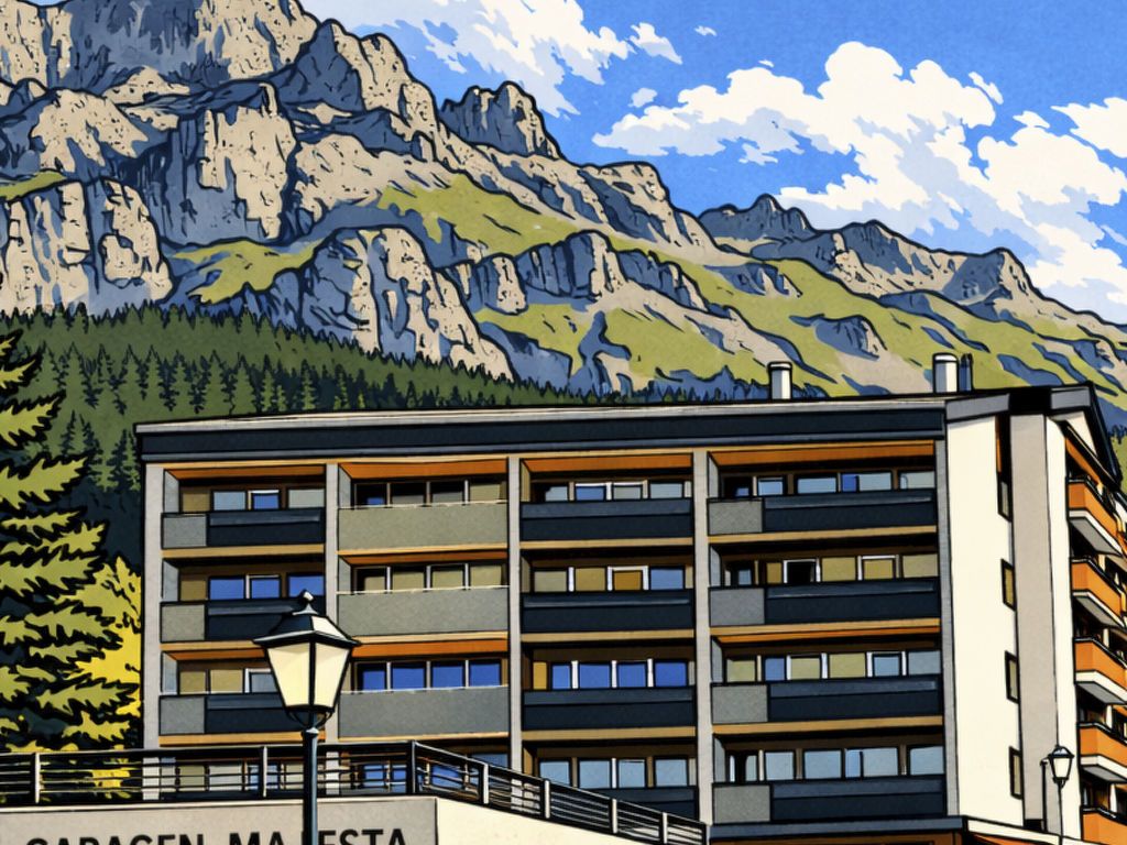 Majesta Leukerbad # 2-bed apartment, Bad, WC