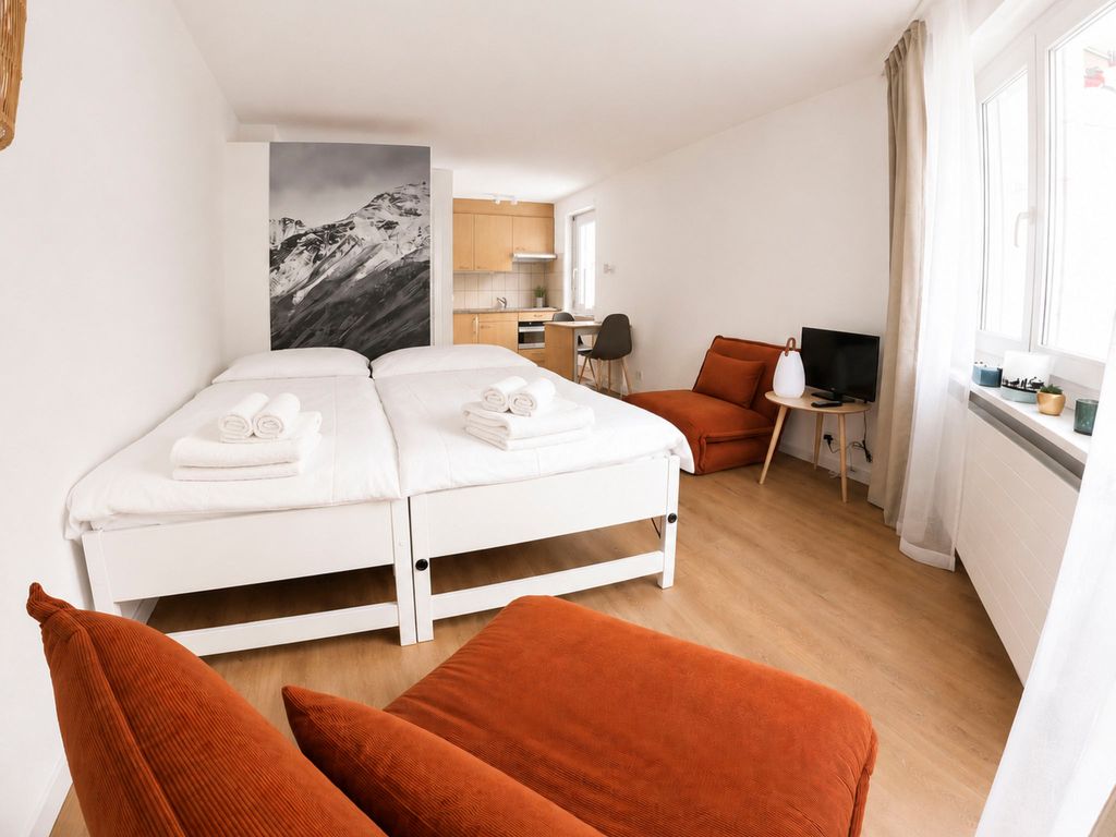 Majesta Leukerbad # 2-bed apartment, Dusche, WC