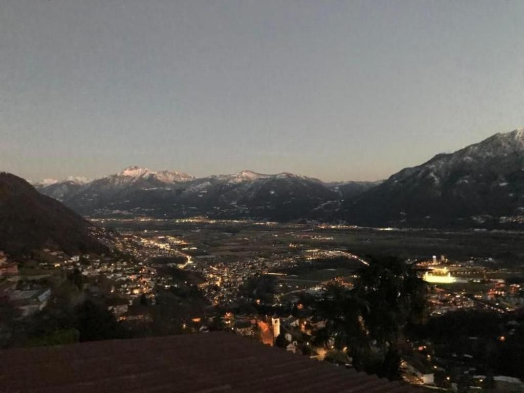 Seeblick und Pool