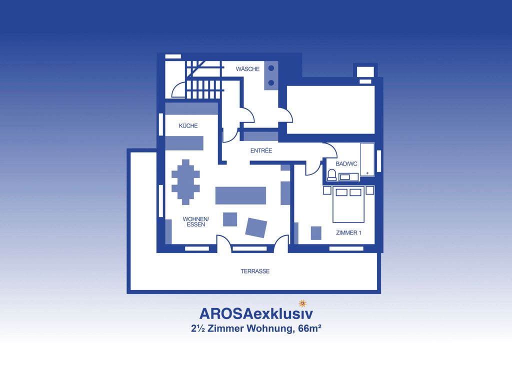 Am Hörnli Appartement/Fewo, Bad, WC, 4-Bettwohnung