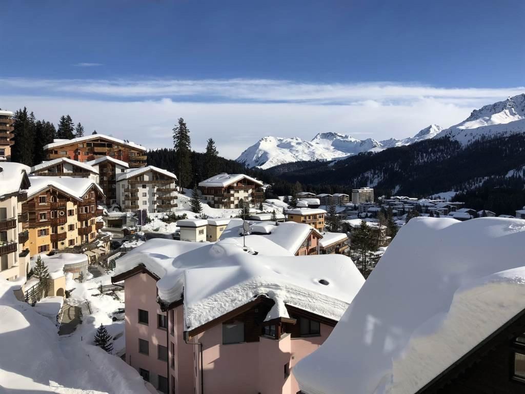 La Cabana 5 Arosa Appartement/Fewo, Dusche und Bad, WC, 6-Bettwohnung