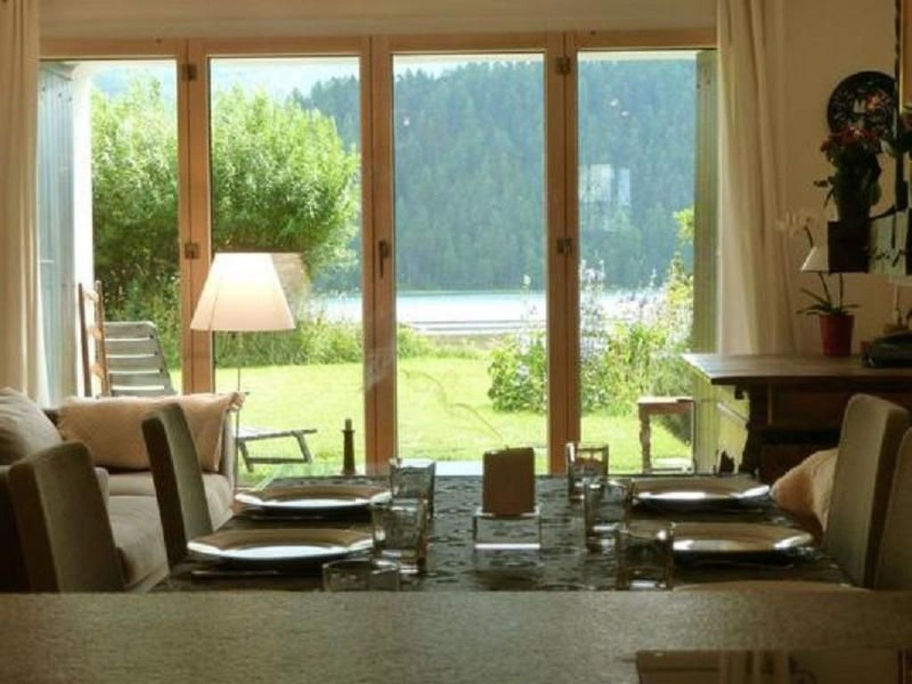Chesa Cagiuma, Gartenwohnung