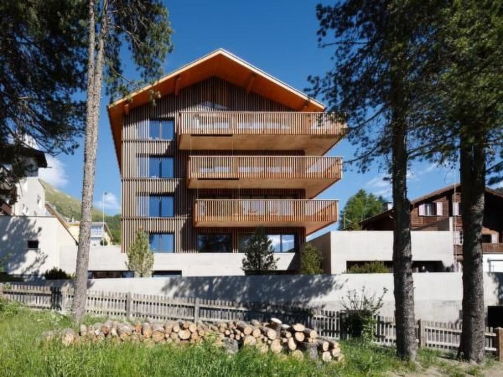 Alpine Lodge 6-Bett-Wohnung mit Galerie