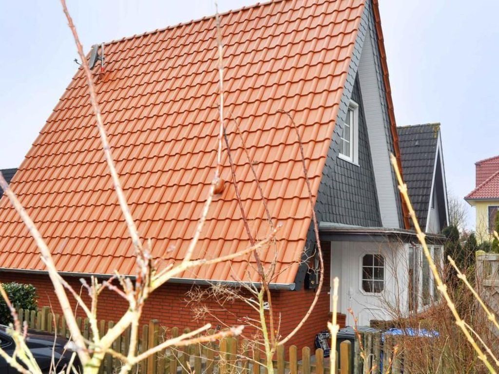 Sonniges Ferienhaus hinter dem Deich