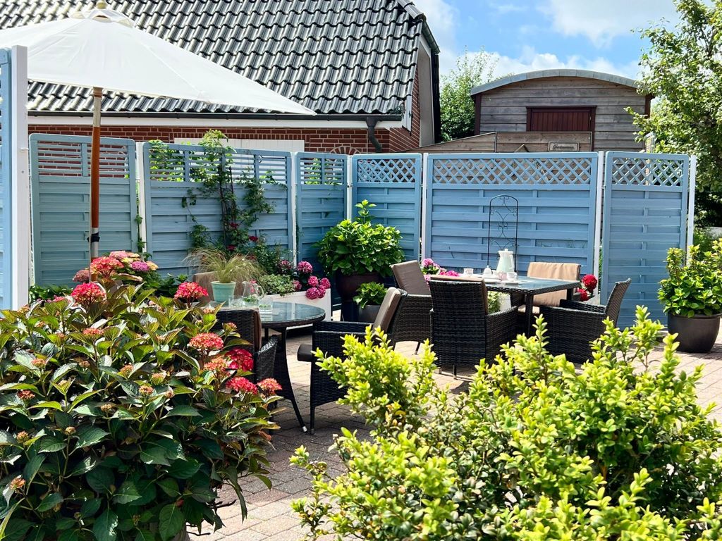 Gemütliche Wohnung für mit Gartensauna