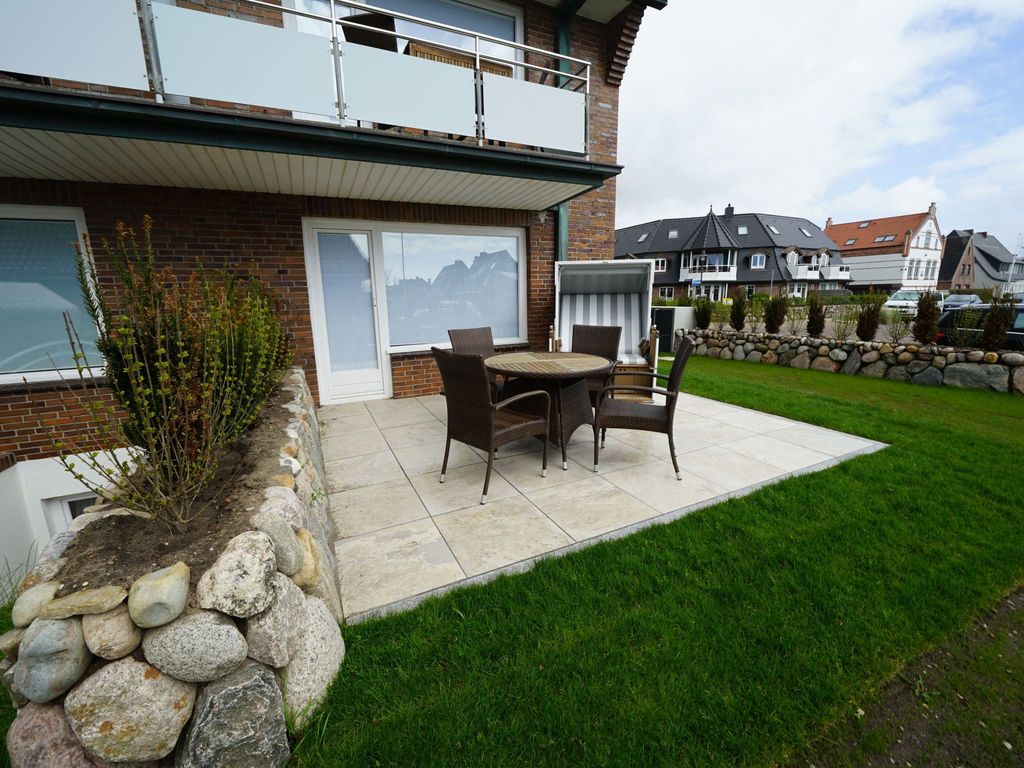 in Westerland mit Sonniger Terrasse