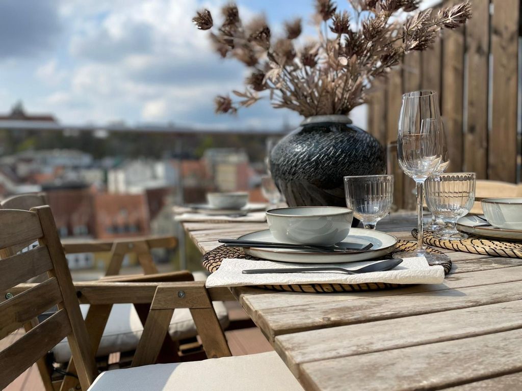 Hafenkoje mit Dachterrasse & direkt am Hafen