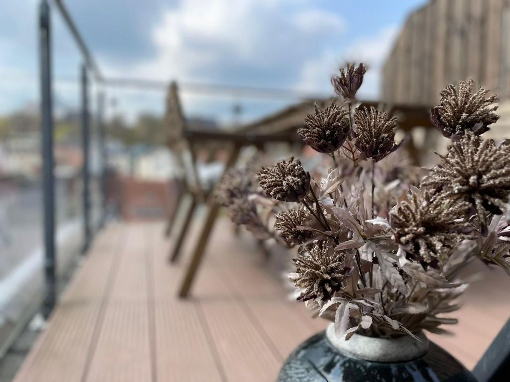 Hafenkoje mit Dachterrasse & direkt am Hafen