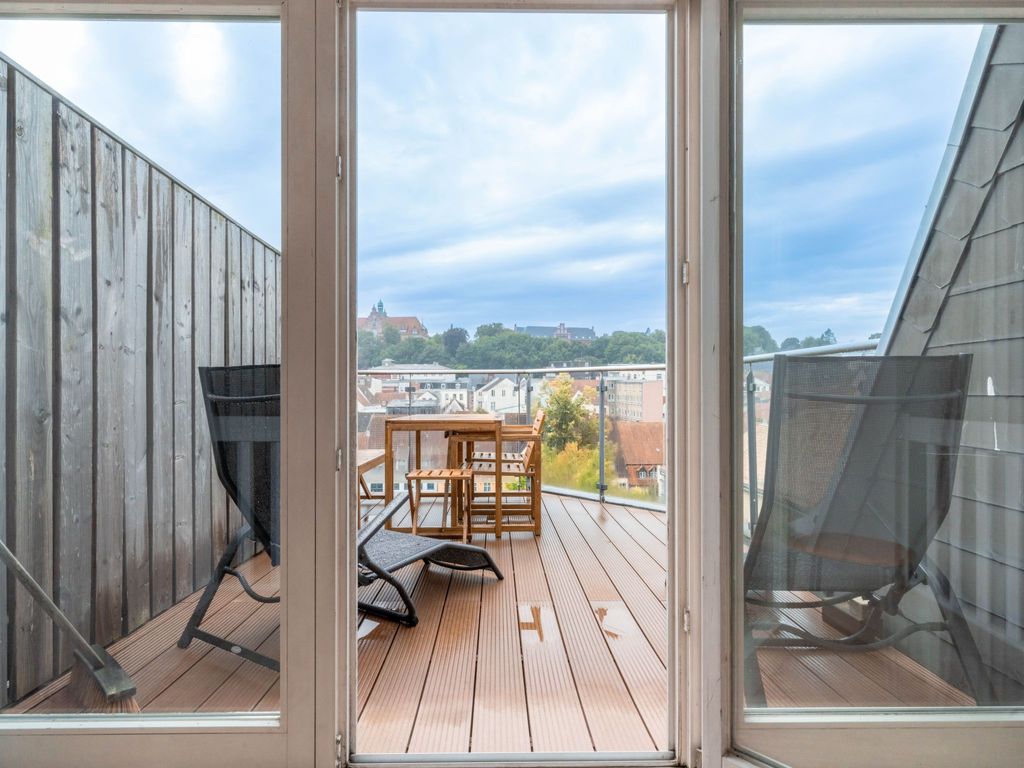 Himmelskoje mit Große Dachterrasse & Hafenblick