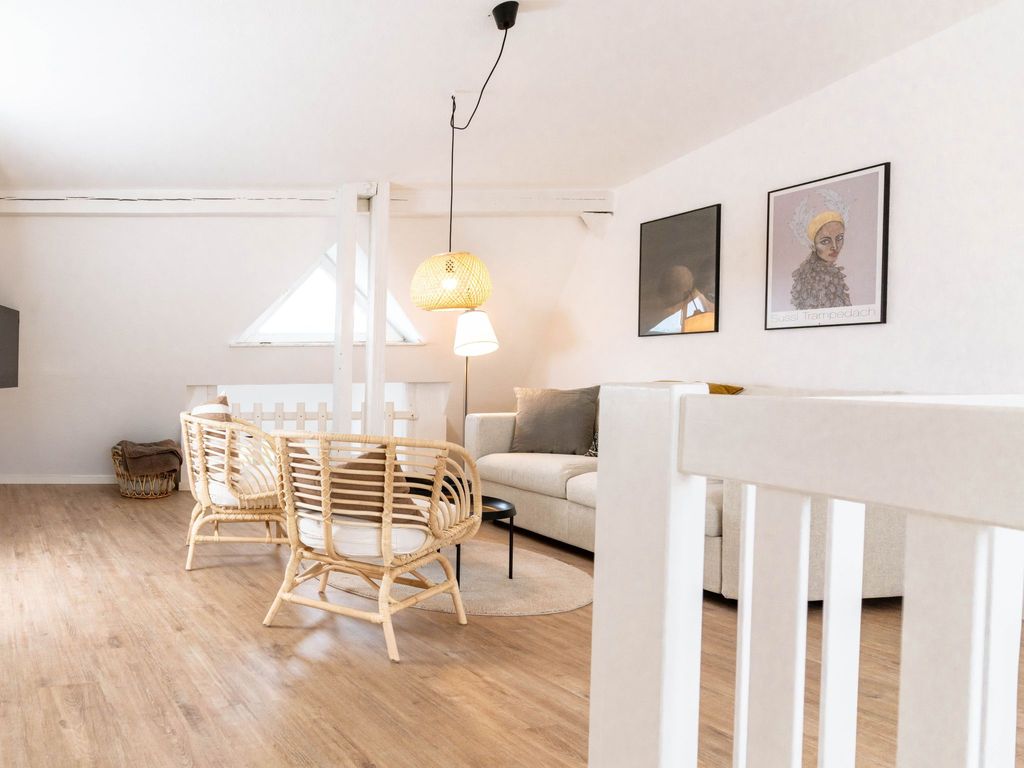 Himmelskoje mit Große Dachterrasse & Hafenblick