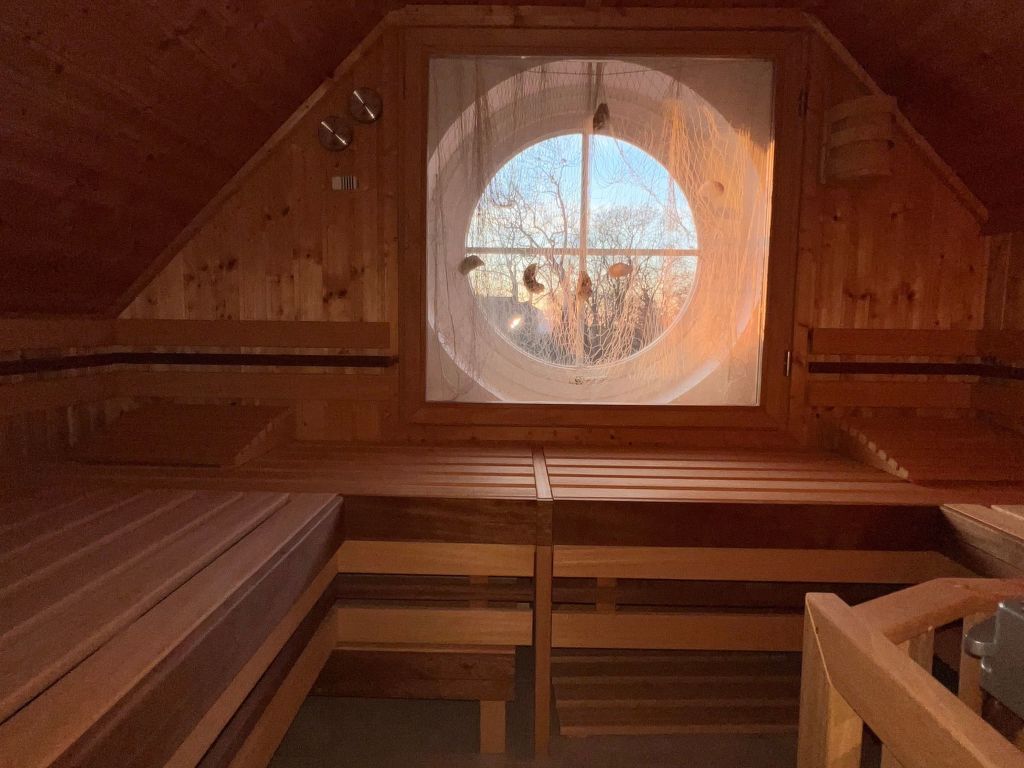 Appartement mit Privater Sauna und Meerblick