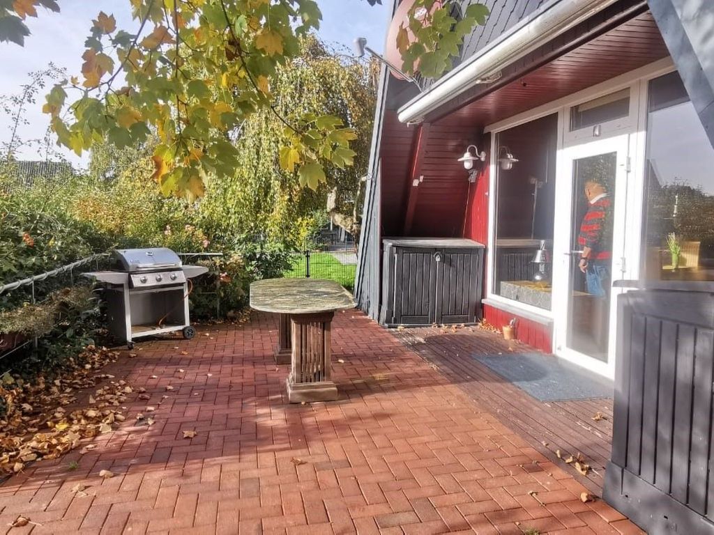 in Fedderwardersiel mit Garten