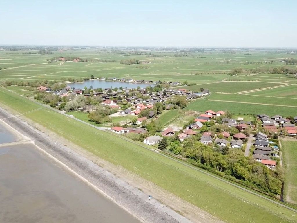 G2 Ferienhaus mit Wiesenblick und Waschmaschine