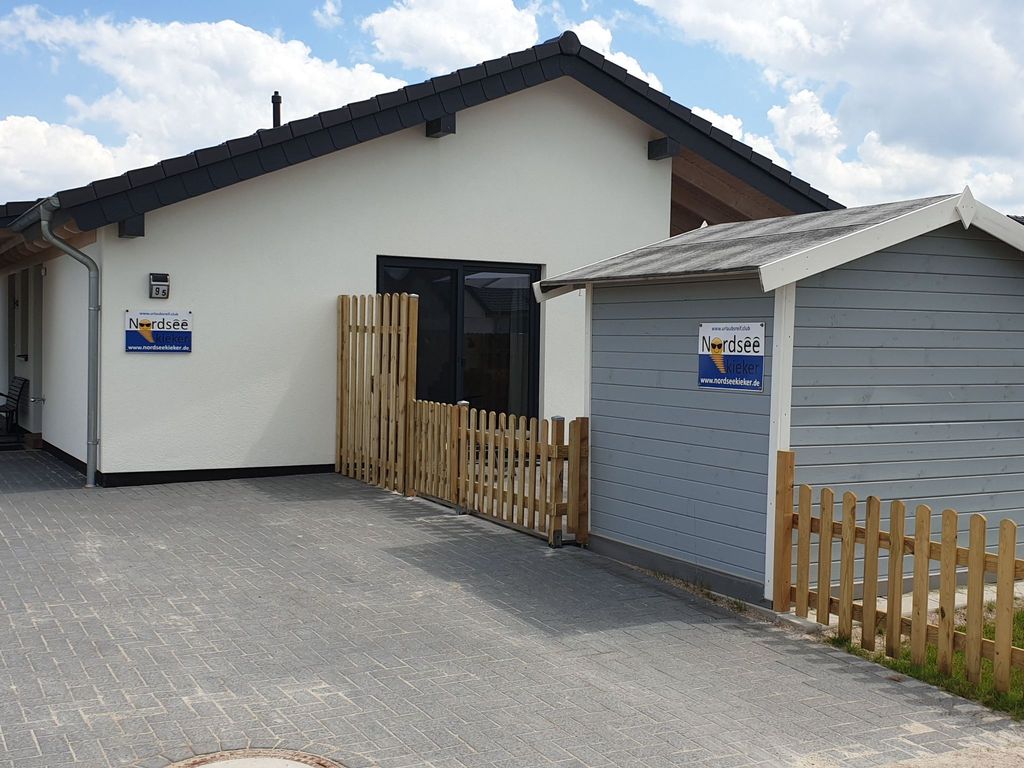 G5 Ferienhaus mit Garten in Eckwarderhörne