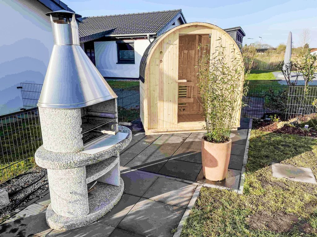 mit Aussensauna für 2 Personen