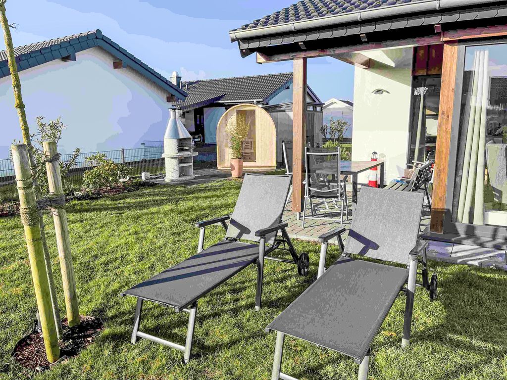 mit Aussensauna für 2 Personen
