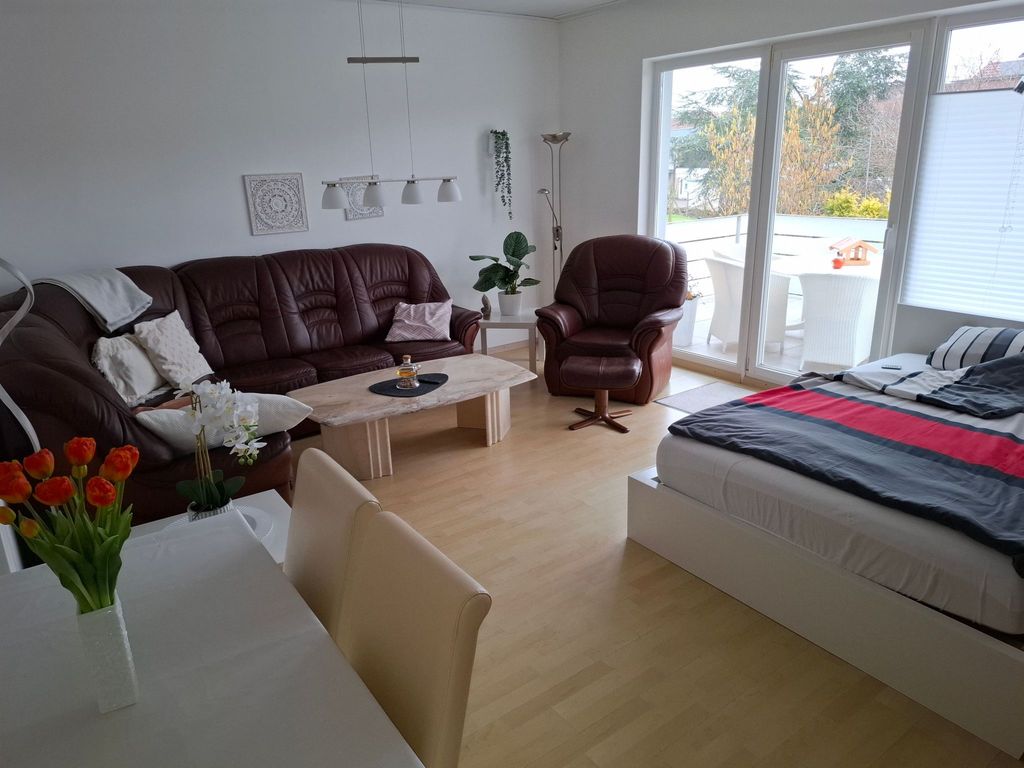 Private Ferienwohnung in Nordenham, großer Balko