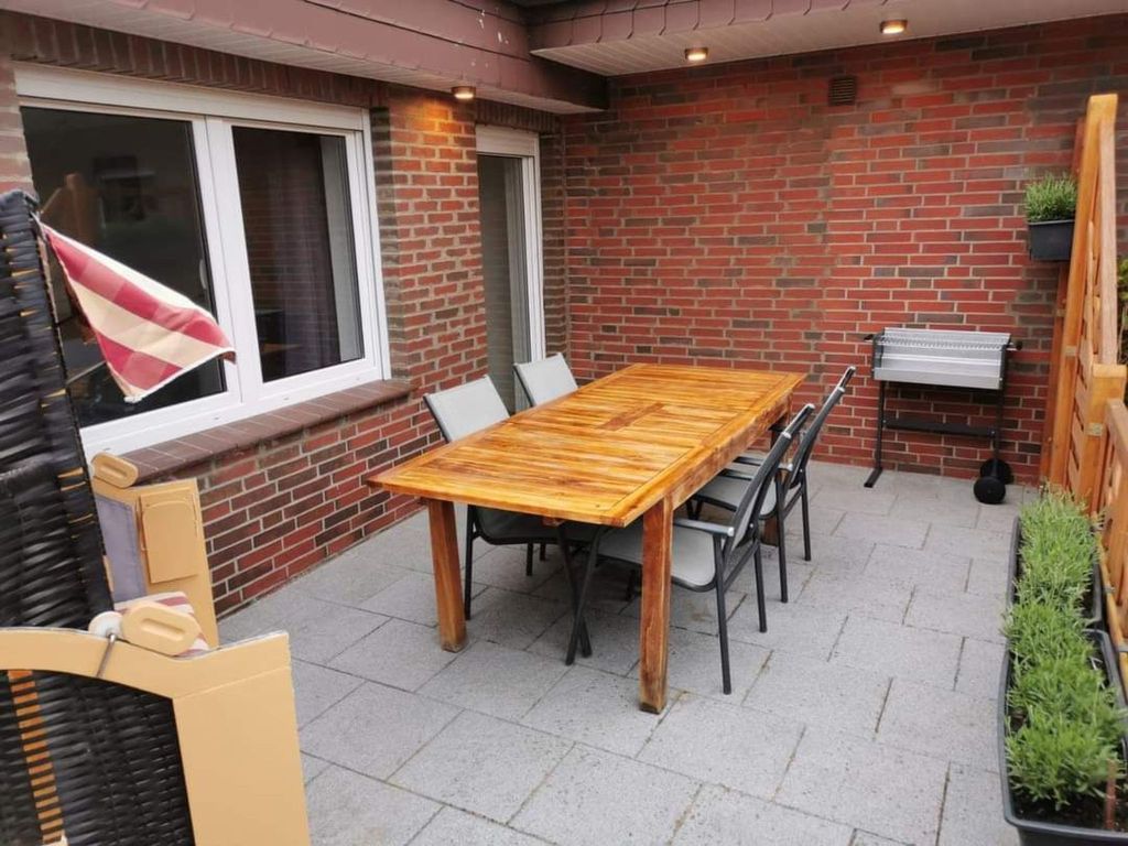 Nordsee Appartement Erdgeschoss