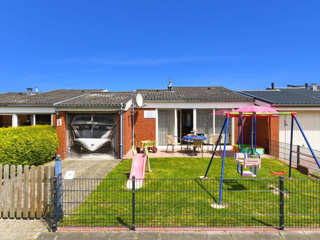 Strandnahes Ferienhaus mit Kinderspielplatz