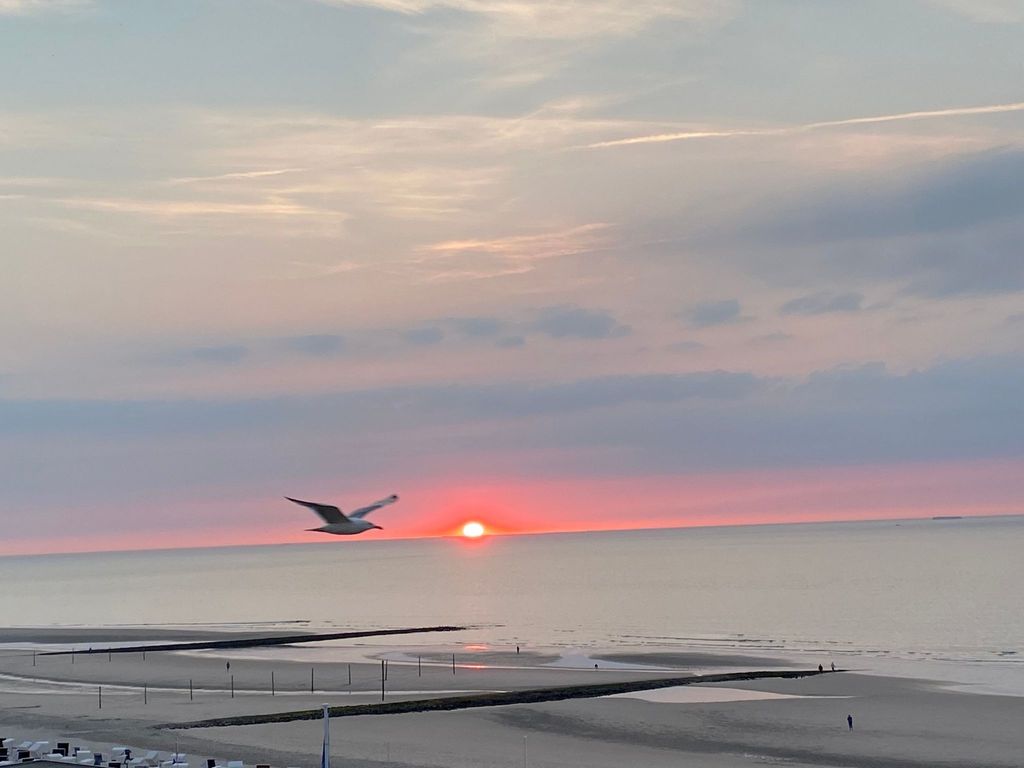 Penthouse mit Meerblick direkt am Strand