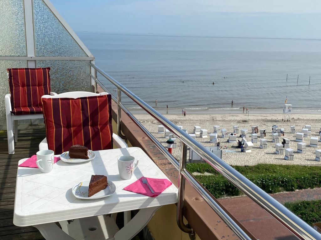 Penthouse mit Meerblick direkt am Strand