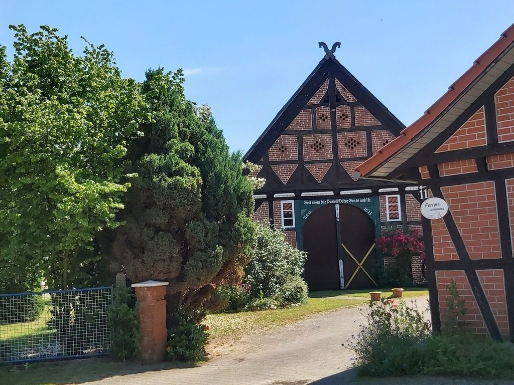 Wohnung in Jameln mit Garten, Grill und Terrasse
