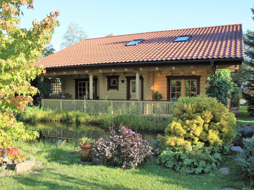 Gemütliches Blockhaus in Waldrandlage mit Sauna
