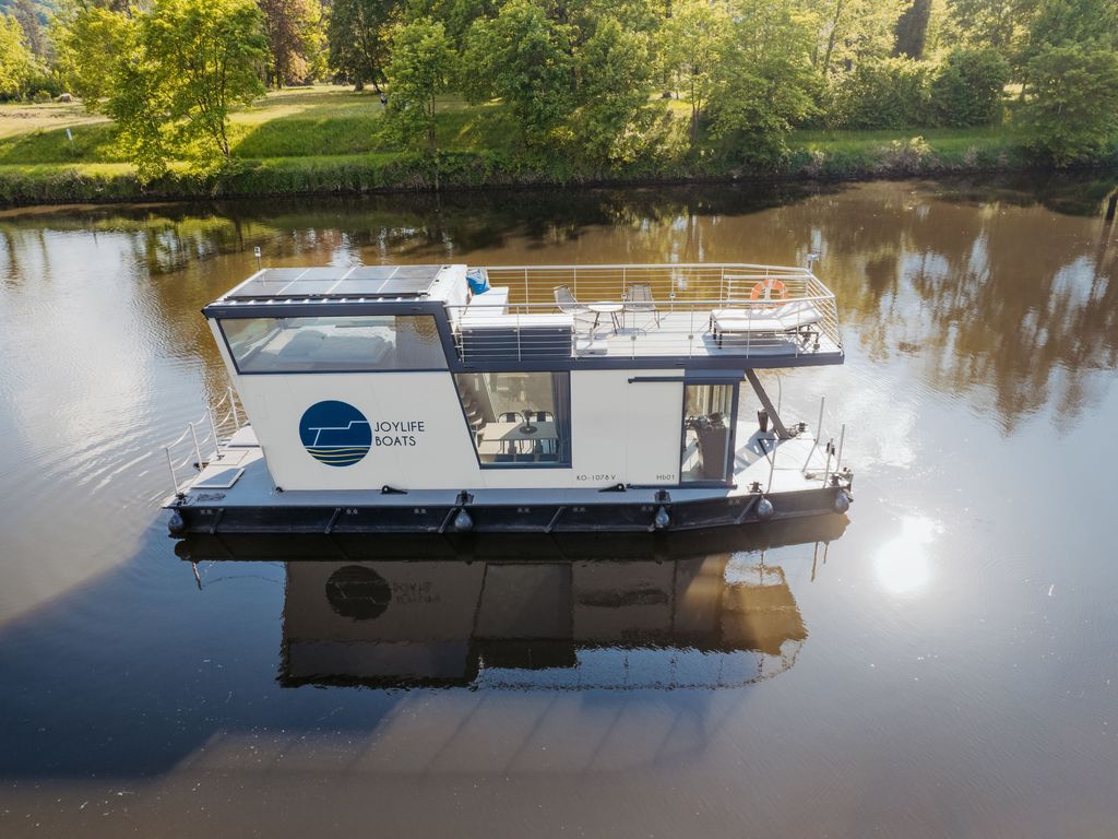 Floating Home-Hausboot Saarschleife