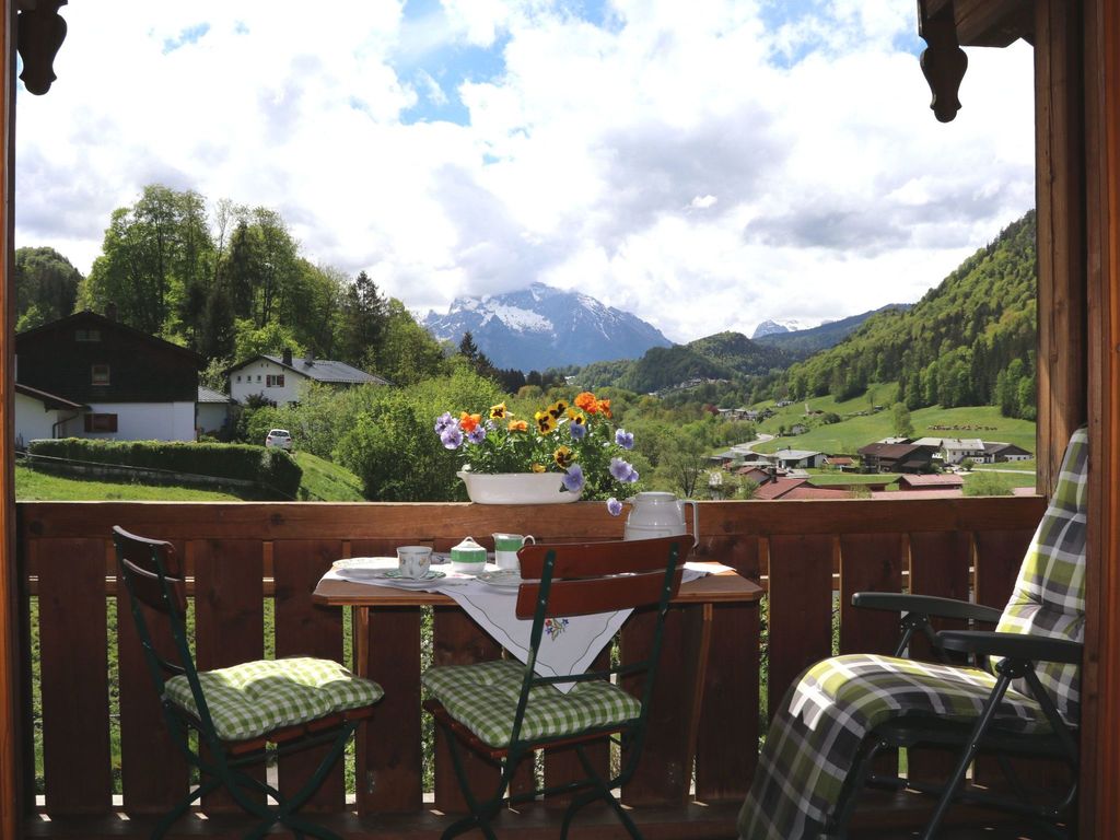 Wohnung in Berchtesgaden mit Garten