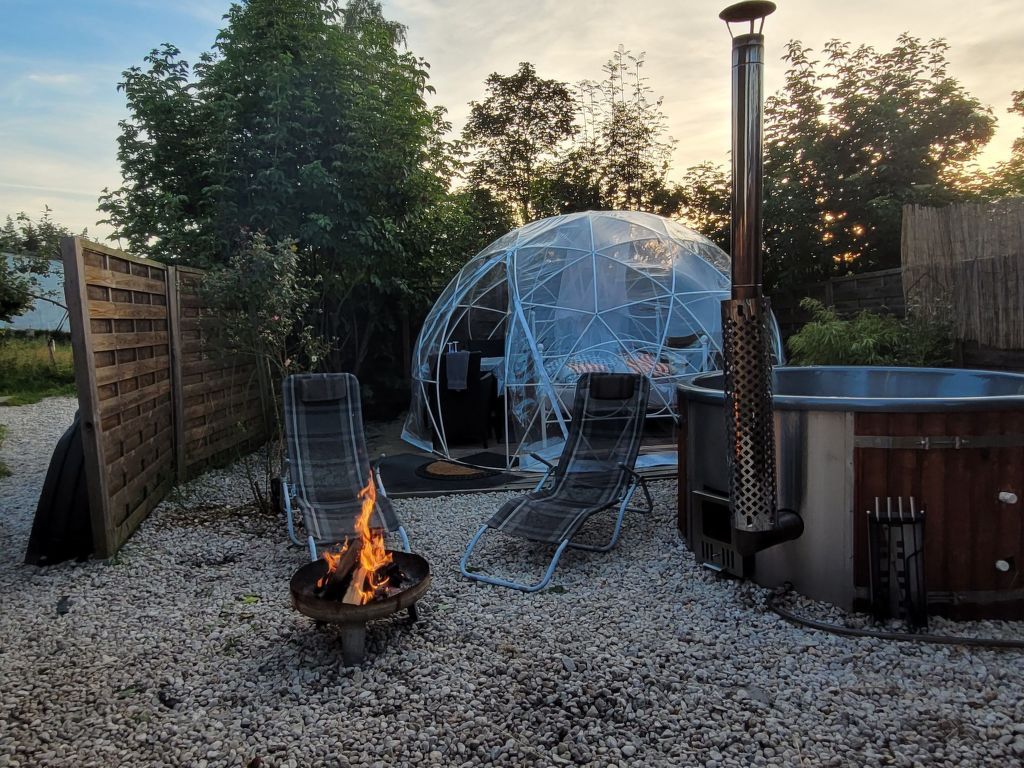 Bubble Übernachtung im Fichtelgebirge