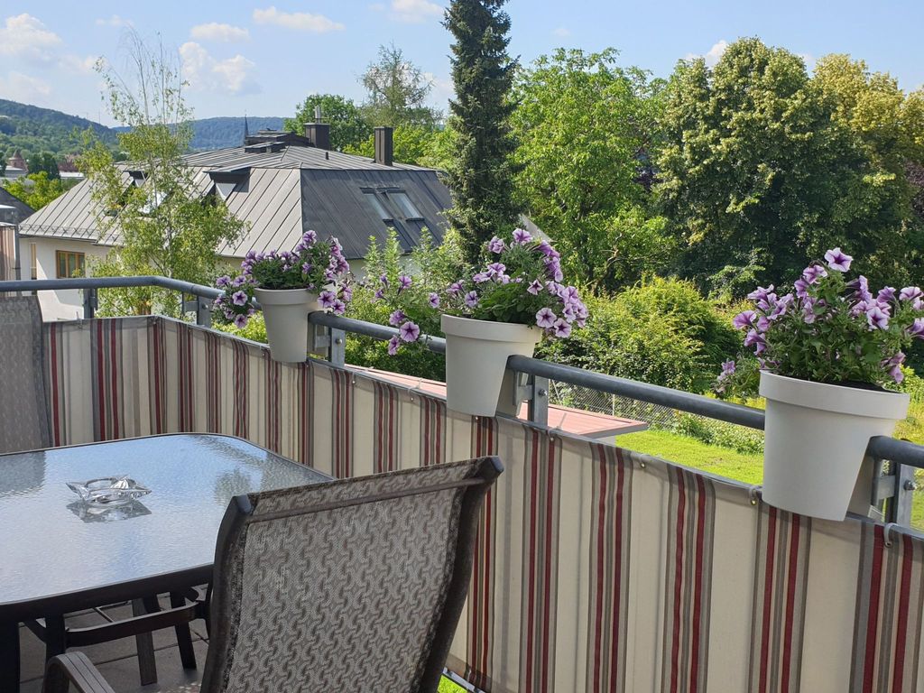Große Wohnung mit Balkon in Bad Kissingen