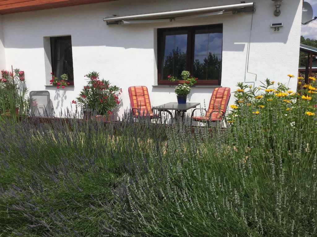 Kleines Ferienhaus in Rangsdorf mit großem Garten
