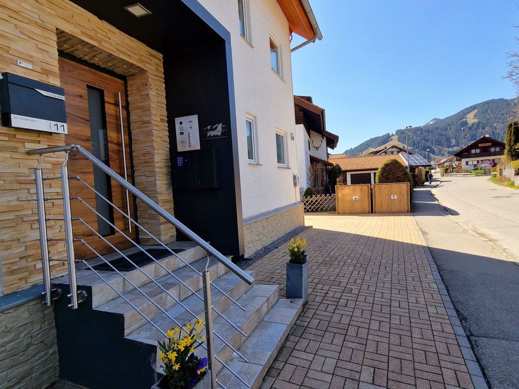 Wohnung mit Bergblick in Pfronten Mitte für 4 Pers